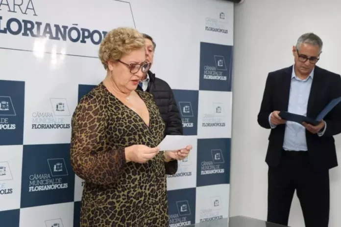 Noemi Leal assume como Vereadora em Florianópolis na vaga deixada por Gabrielzinho